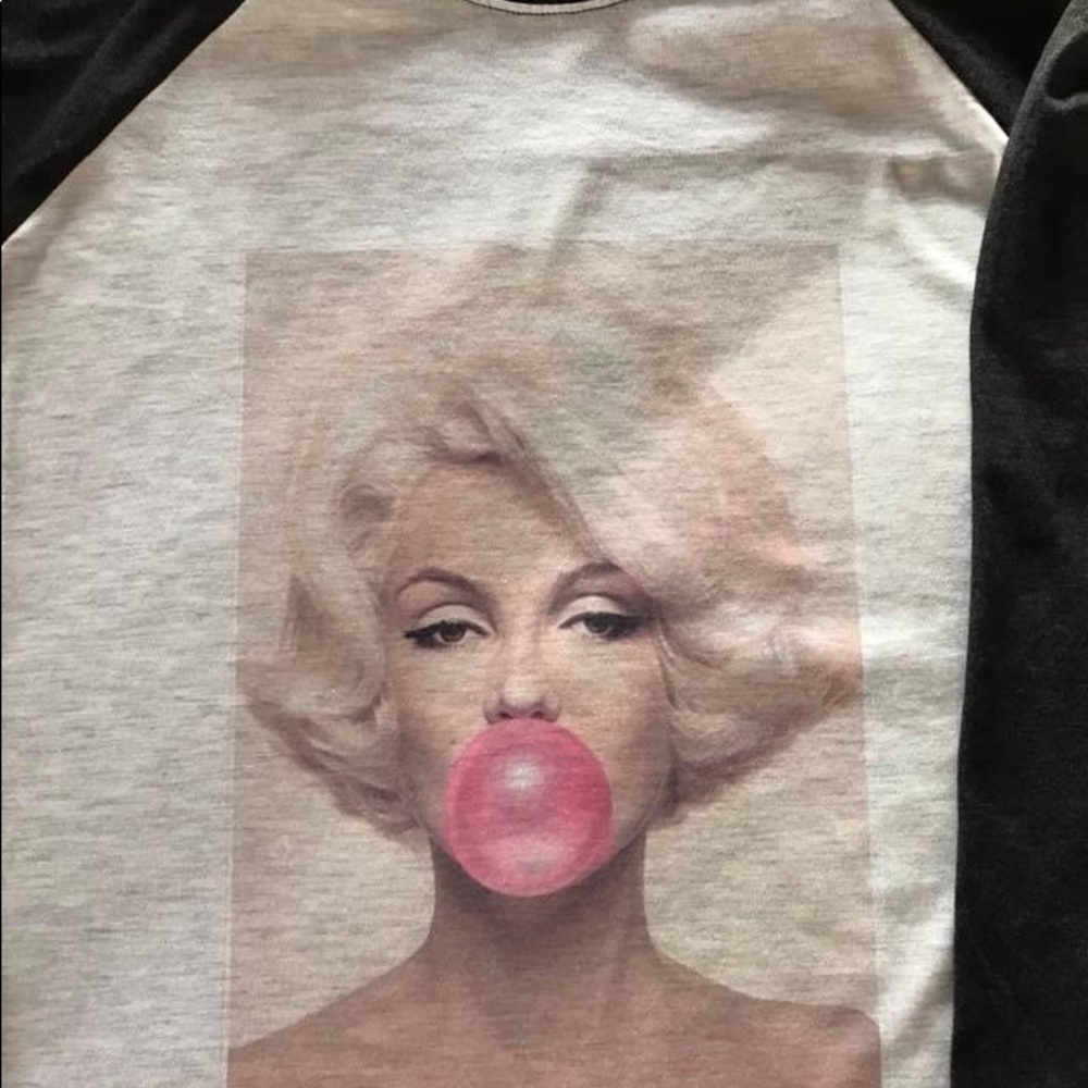 Made just for YOU! Marilyn Monroe Baseball T